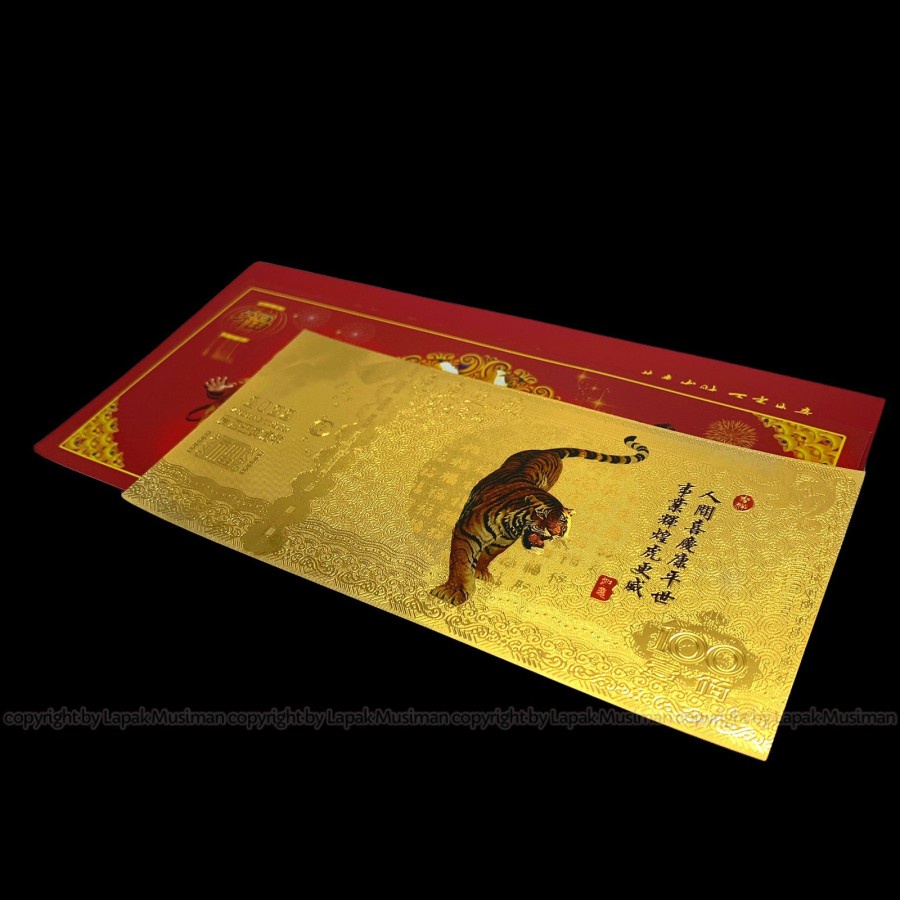 [Bayar di Tempat] ANGPAO IMLEK LOGAM MULIA 24K ANGPAO ISI EMAS 999 IMLEK TAHUN 2022