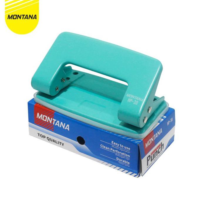 

✨BISA COD✨ Punch / Pembolong Kertas mONTANA (HP-30)-NEW