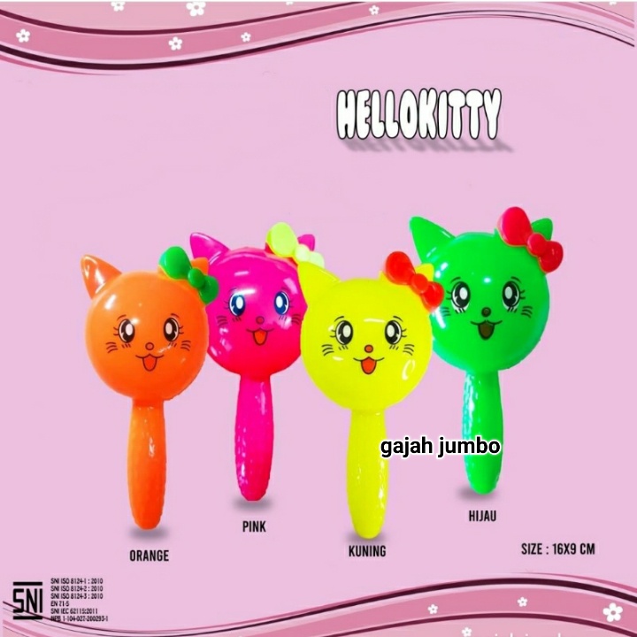 Mainan Bayi Anak Ncit Ncitan Lampu Yoyo Jelly Ubur Ubur Puffer Ball-3