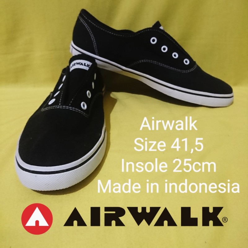 Preloved Sepatu Airwalk Size 41 Made In Indonesia Like A New Shopee Indonesia