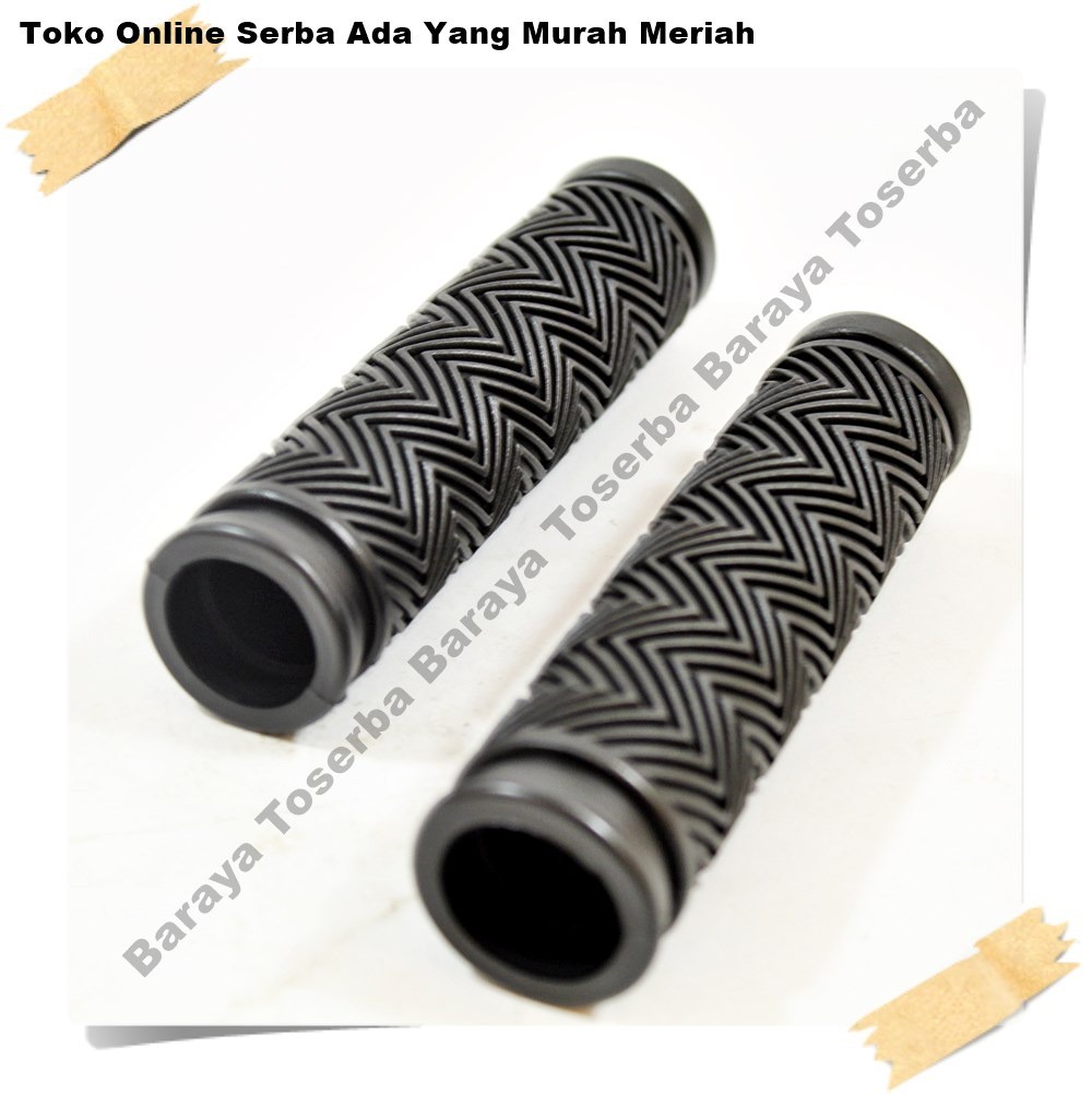 Grip sepeda merek Pacific MTB BMX Dll Model Ulir Tidak Licin HandGrip Sepeda