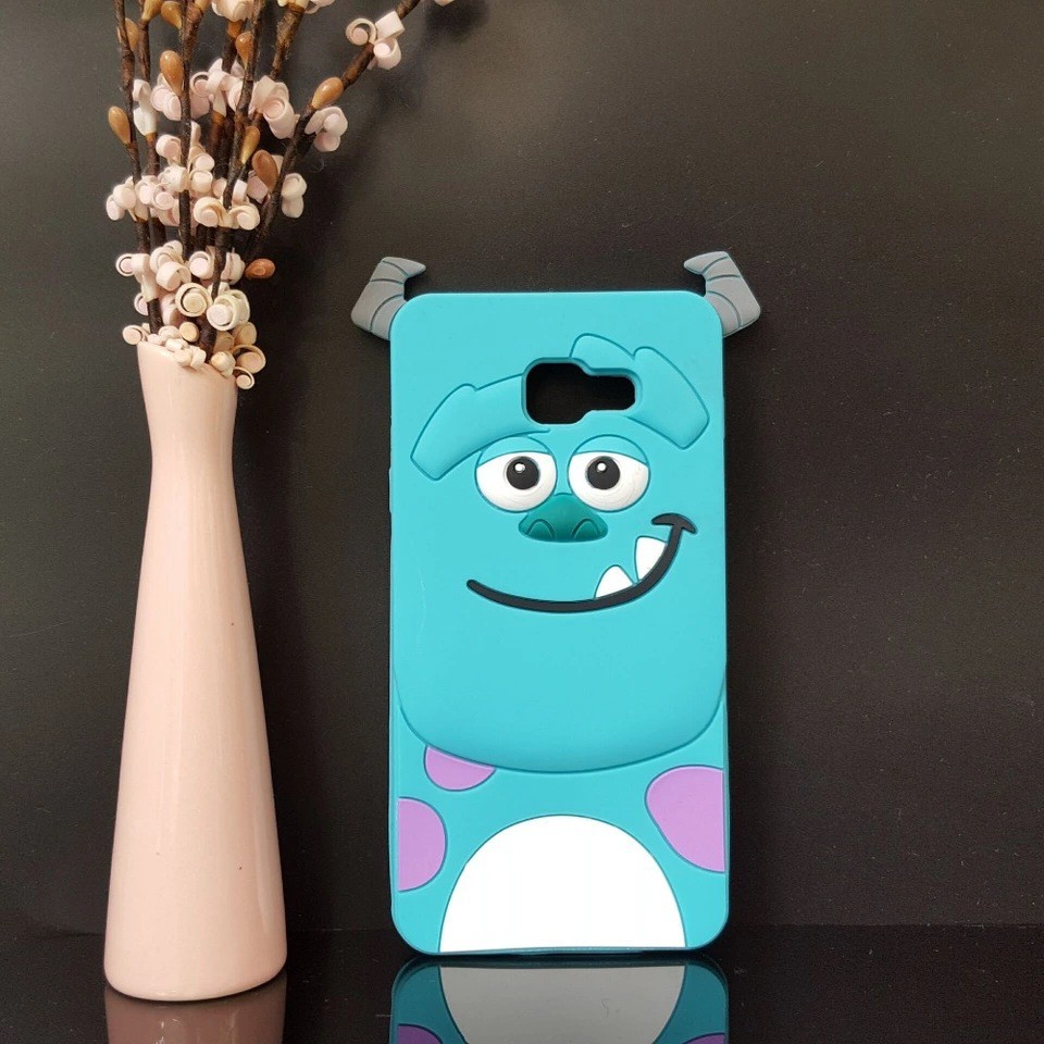 Silicon 3D Sulley For SAMSUNG   S7 G530 silikon tebal karakter lucu / case anak anak warna biru / pelindung hp