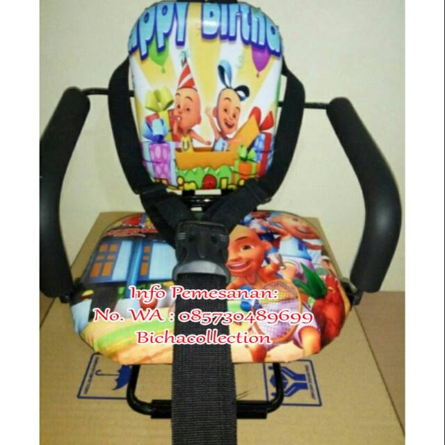 PROMO TERBARU kursi boncengan bayi di sepeda motor/ tempat duduk anak di depan motor