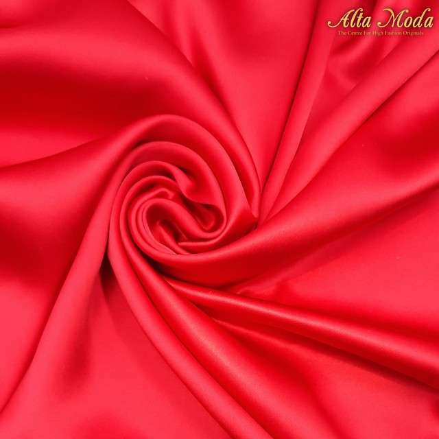 

Alta Moda Furing Premium Silk Satin Sutra - Red (1M)