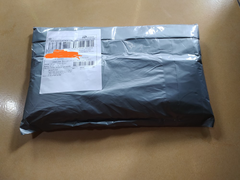 Dress Batik Anak Perempuan Umur 2-10 Tahun - Motif Batik Bervariasi - Batik Anak Harga Ecer