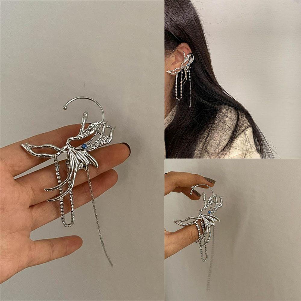 Lily Ear Wrap Pesta Wanita Pria Tanpa Tindik Anting Tragus