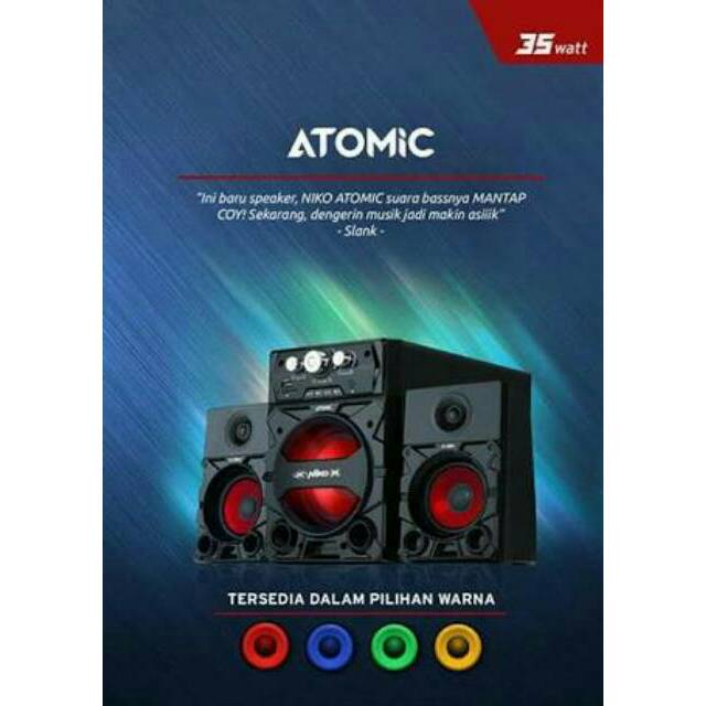 Speaker Aktif NIKO Atomic SLANK