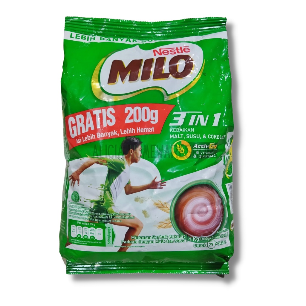 Milo 3 In 1 Active Go