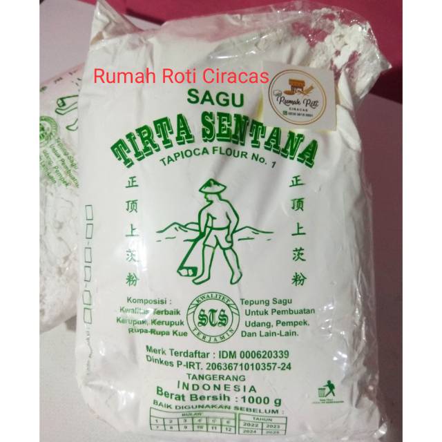 

TEPUNG SAGU PAK TANI TAPIOKA FLOUR REPACK 250GR