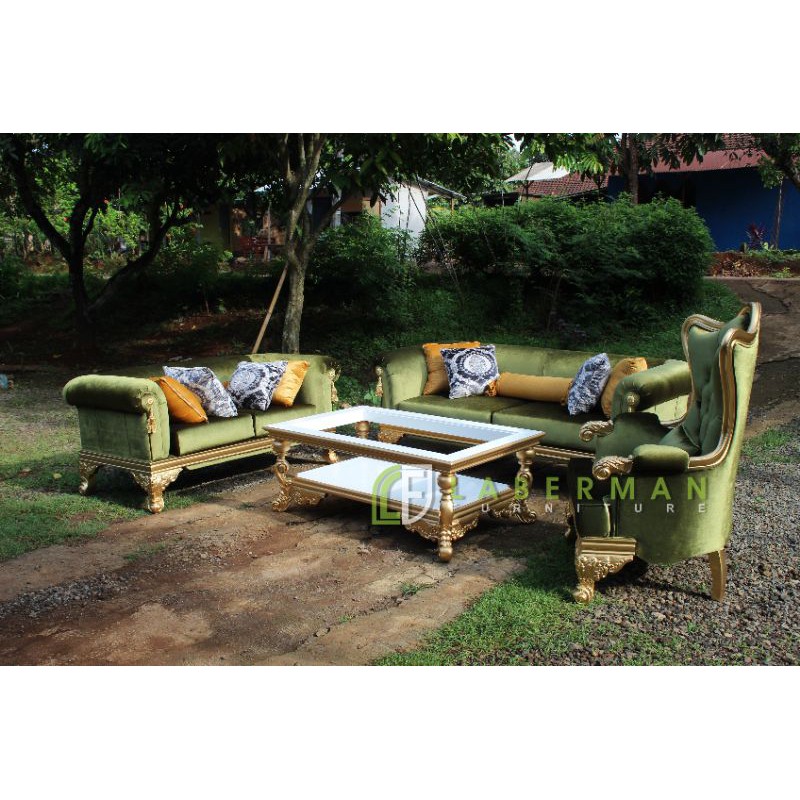 Set Sofa Tamu Chester