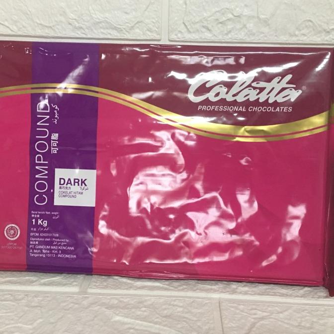 

Colatta dark compound 1kg TERLARIS TERPERCAYA ORIGINAL