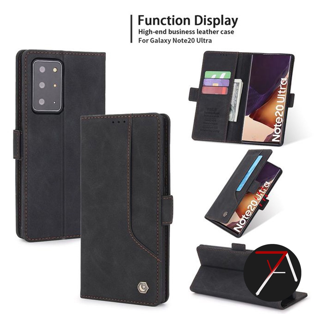 Samsung Note 20 Ultra 20Ultra Note20Ultra Flip Caseme POLA Dompet Kulit Leather Cover Case Casing