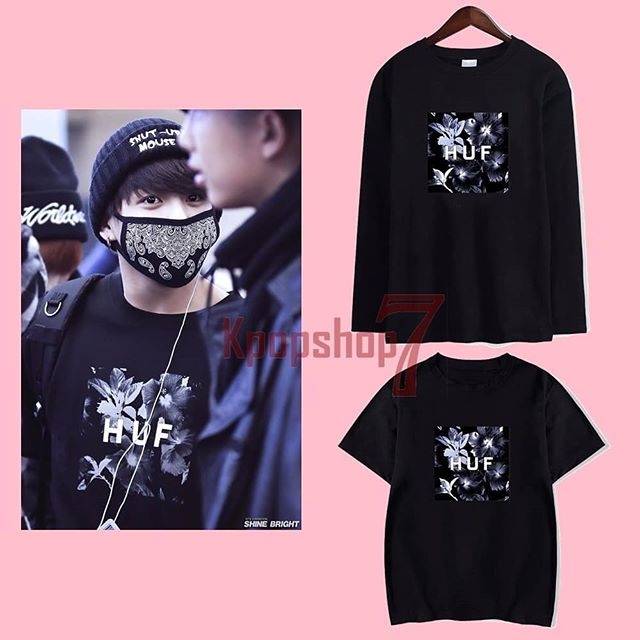 Kaos bangtanboyss jungkook baju bangtanboyss jungkook tshirt bangtanboyss jungkook huf