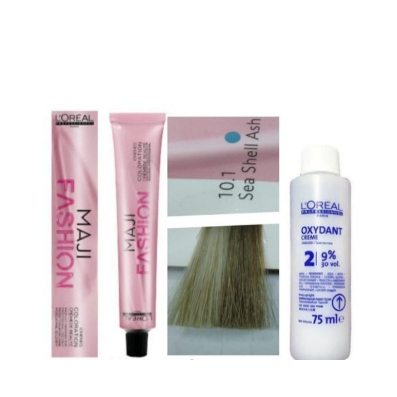 Cat rambut loreal majifashion no 10.1( Sea Shell Ash  )