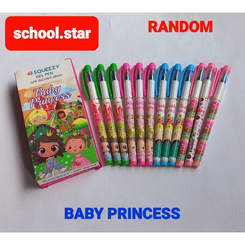 

《3pcs》GEL PEN FANCY / PUL PEN KARAKTER MATA JARUM