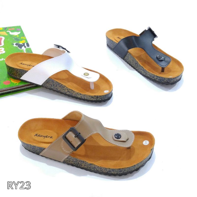 OBRAL CUCI GUDANG AKHIR TAHUN BORNEO SENDAL SLIP ON TALI KEREN RY09 dan RY23 BY XAVYERA