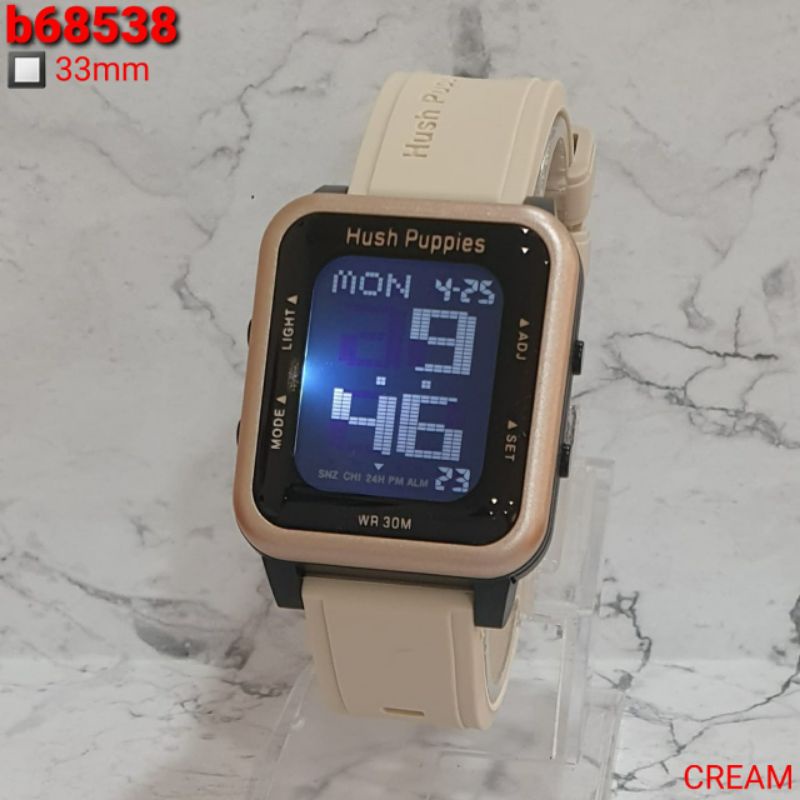 JAM WANITA CEWEK HUSH PUPPIES DIGITAL RUBBER WARNA