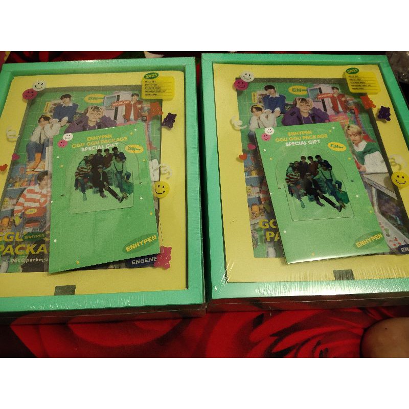 [READY] FULLSET SEALED ENHYPEN GGU GGU PACKAGE