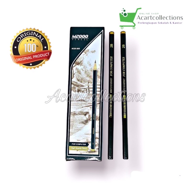 

PENSIL 2B M2000 M2B-900 1 PACK
