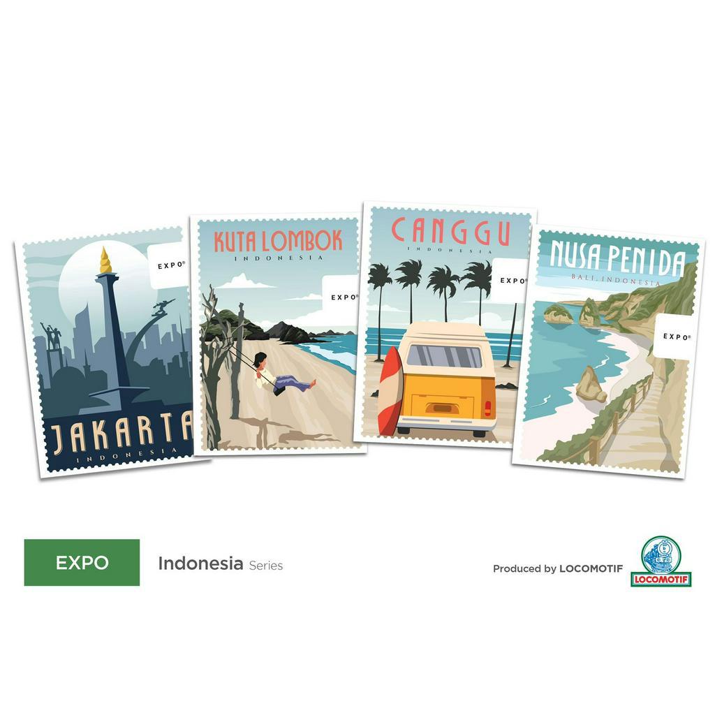 OmBotak Paket 10 Buku Tulis Locomotif Expo 42 Lembar Locomotif Murah SD SMP SMA