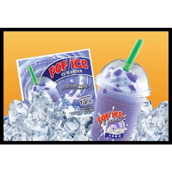 Jual Pop Ice Es Blender Sachet Minuman Serbuk Susu 23gr Rasa Talas Taro Shopee Indonesia 3051