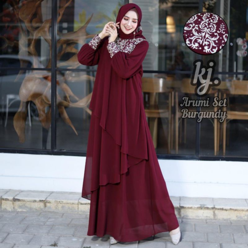 Gamis Arumi set kadijah