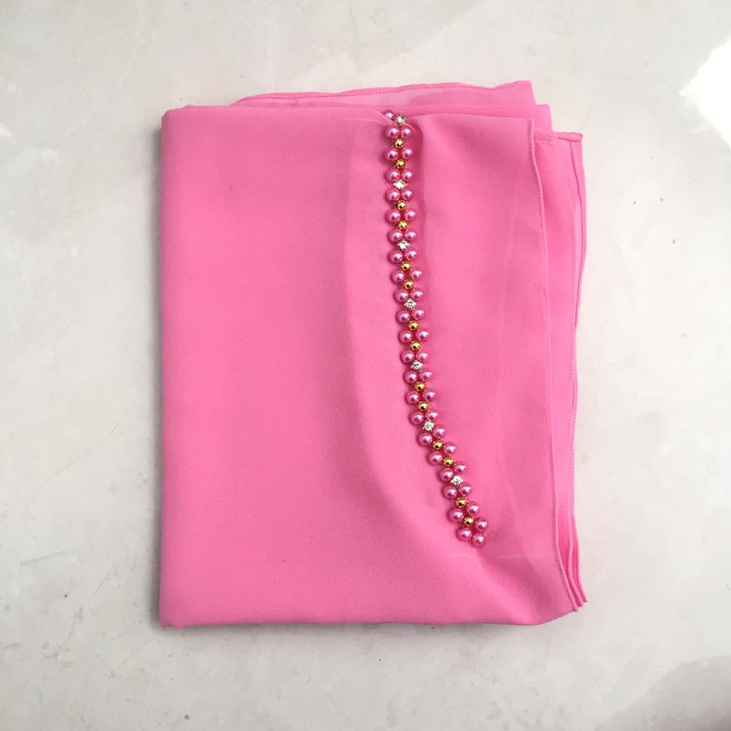 Jilbab Instan Sheila Pastan Ori Danisha Hijab-BABY PINK