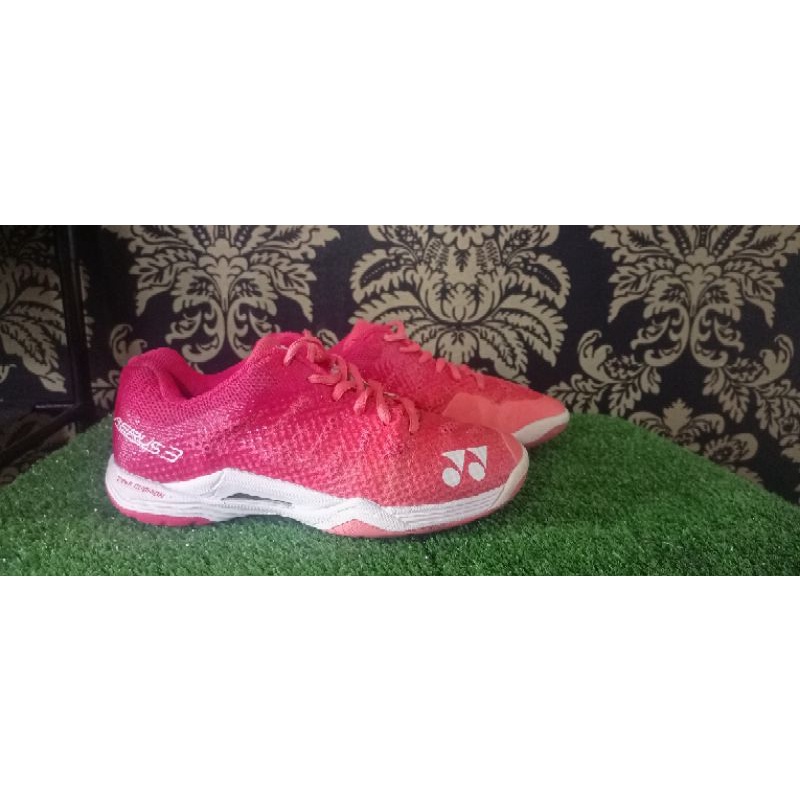 Sepatu Yonex Aerus 3 Pink Second Original