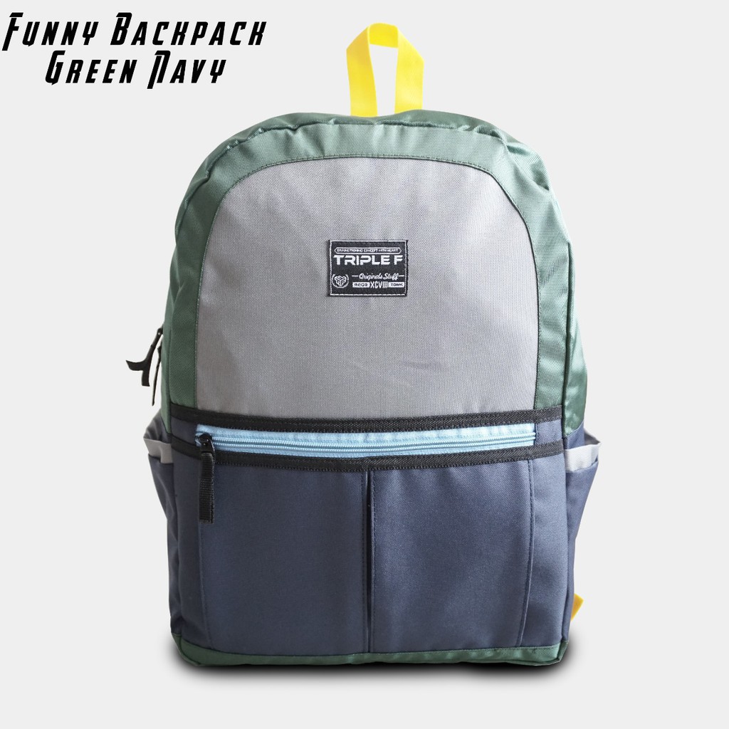 Tas Pria RDN 015 Distro Raindoz Bandung Ransel Punggung Backpack K6F3 Tas Gendong Kecil Gendong Pria