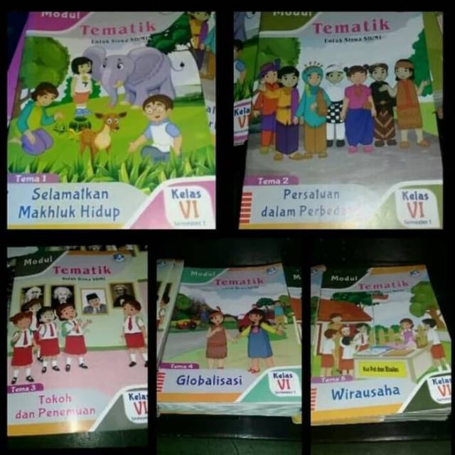 Lks Tematik Kelas 5 Tema 1 2 3 4 5 5 Buku Plus Kunci Jawaban Shopee Indonesia