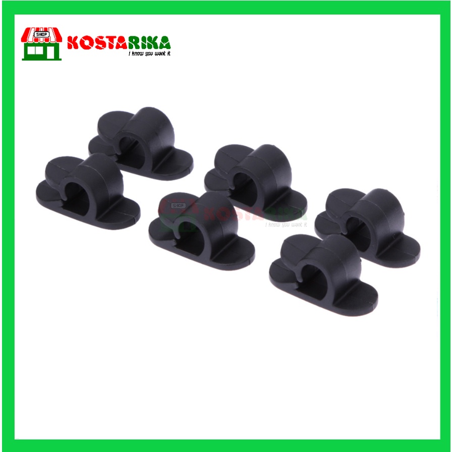 Cable Clips 6pcs Atau Kabel klip Atau penjepit kabel cc-905