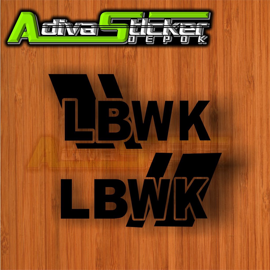 STIKER CUTTING MOBIL LBWK