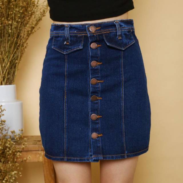 TR - SKIRT JEANS GRACE KANTONG