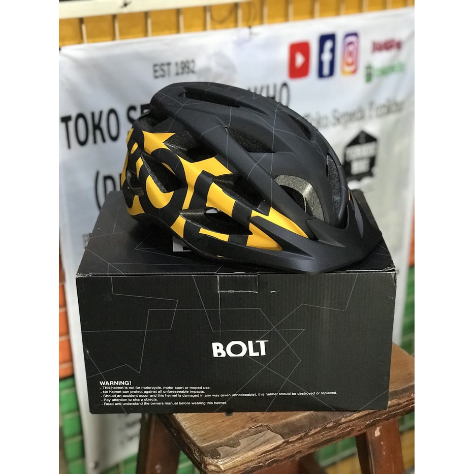 Helm Sepeda Gunung MTB Polygon Bolt