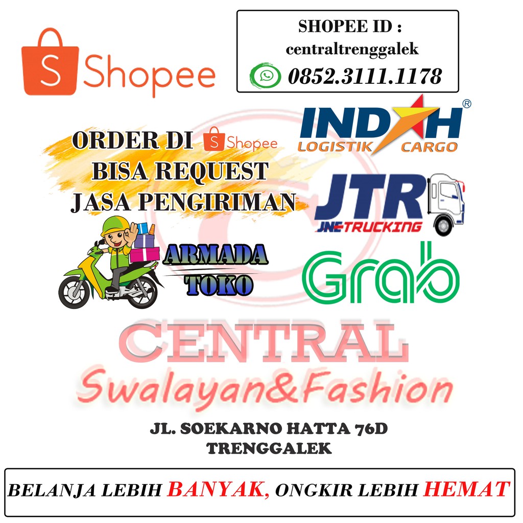 REQUEST PENGIRIMAN VIA CARGO / GRAB