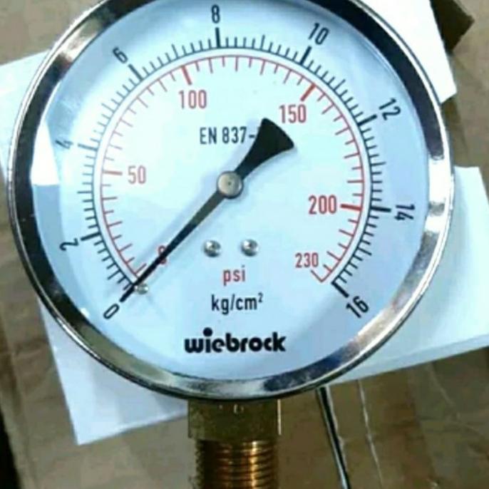 Pressure Gauge Alat Ukur Tekanan Pompa Air
