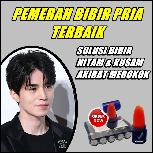 Promo Terbaru Obat pemerah bibir pria permanen untuk memerahkan bibir hitam pria perokok original BP