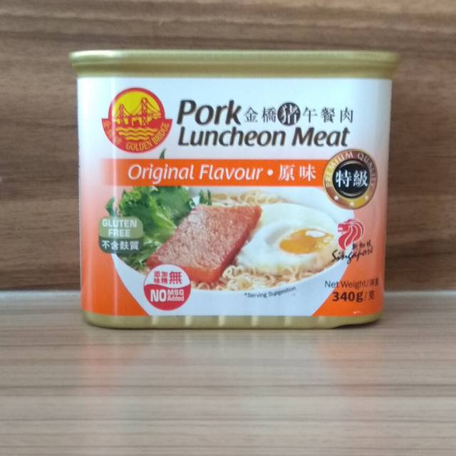 

Ham luncheon Golden Bridge Singapore (original) no msg gluten free