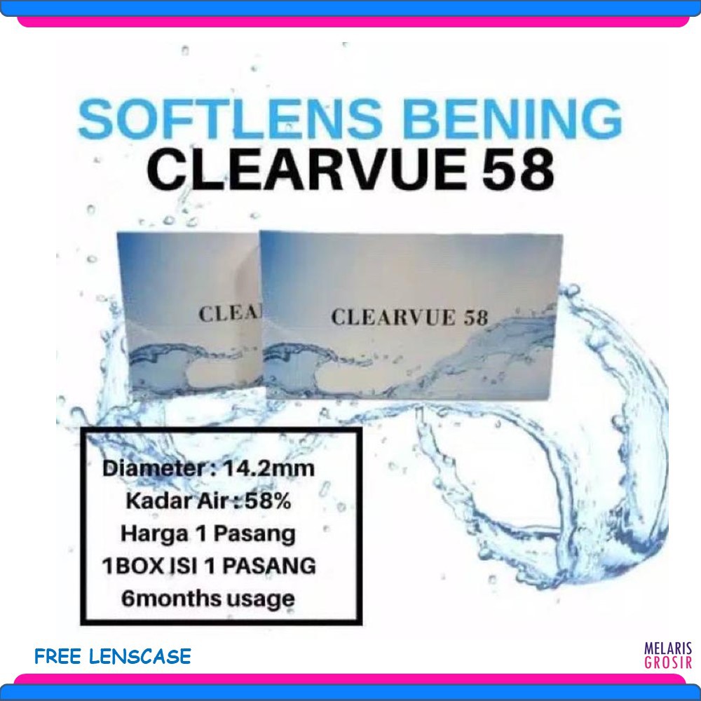 SOFTLENS BENING CLEARVUE 58