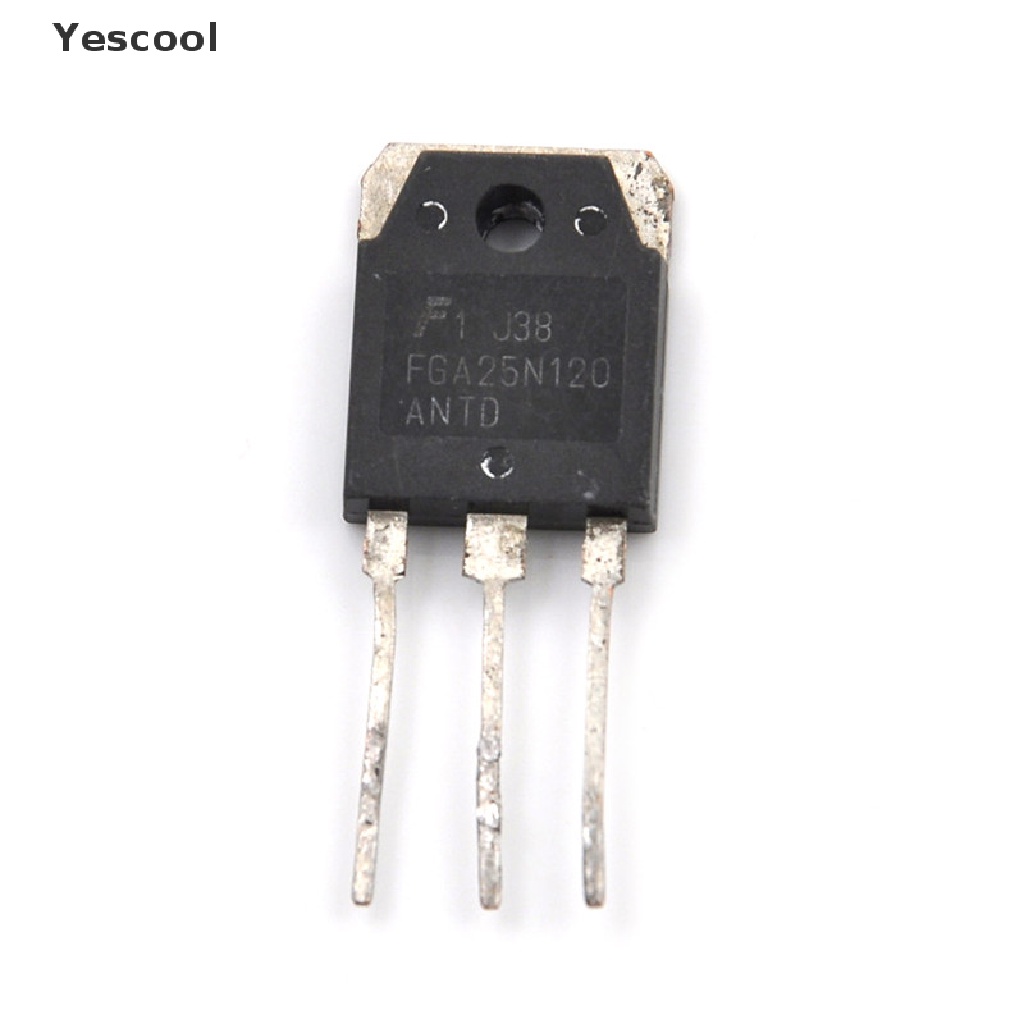 Yescool 1pc Power transistor IGBT 1200V FGA25N120 ANTD 25N120 Power Transistors .