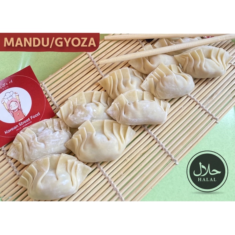 

MANDU GYOZA HALAL DUMPLING / DIMSUM HALAL / SIOMAY / MANDU HOMEMADE / TTEOKBOKKI / CIRENG BOCI KEJU