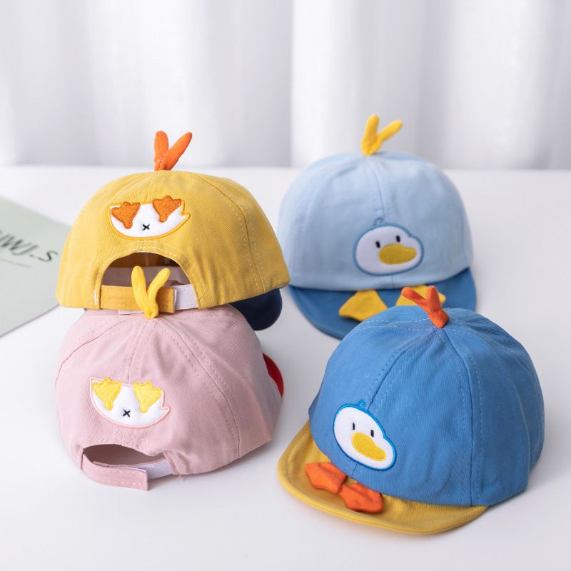 Topi baseball bayi bebek quack duck lucu import