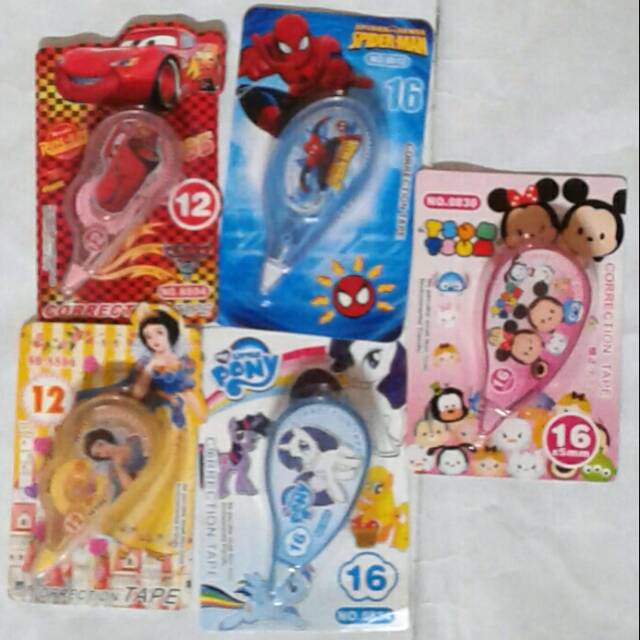 

Tip ex Tipe X Correction Lucu Tape Penghapus Alat Tulis Kantor Perlengkapan Sekolah