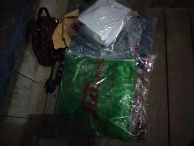 Couple Dress Sarimbit Batik Anak Alona Pola Burung Hitam Seragam Batik Keluarga Xxl