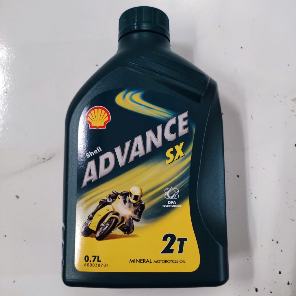 Oli samping 2tak Shell Advance SX 2T 0.7L ( 700ml )