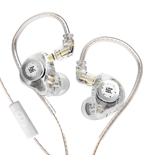 KZ EDX PRO Dynamic HiFi IEM Gaming Earphone Headphone WITH MIC-CRYSTAL