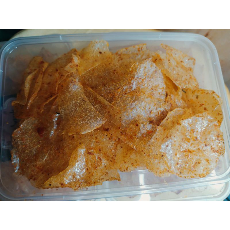 

Keripik kaca kemasan box