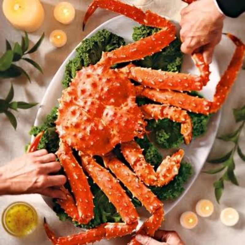 

king crabe paket 2 ekor berat 1,5 kg per 1 ekor, berminat bisa via by chat, dan pembelian lakukan ceck out disini