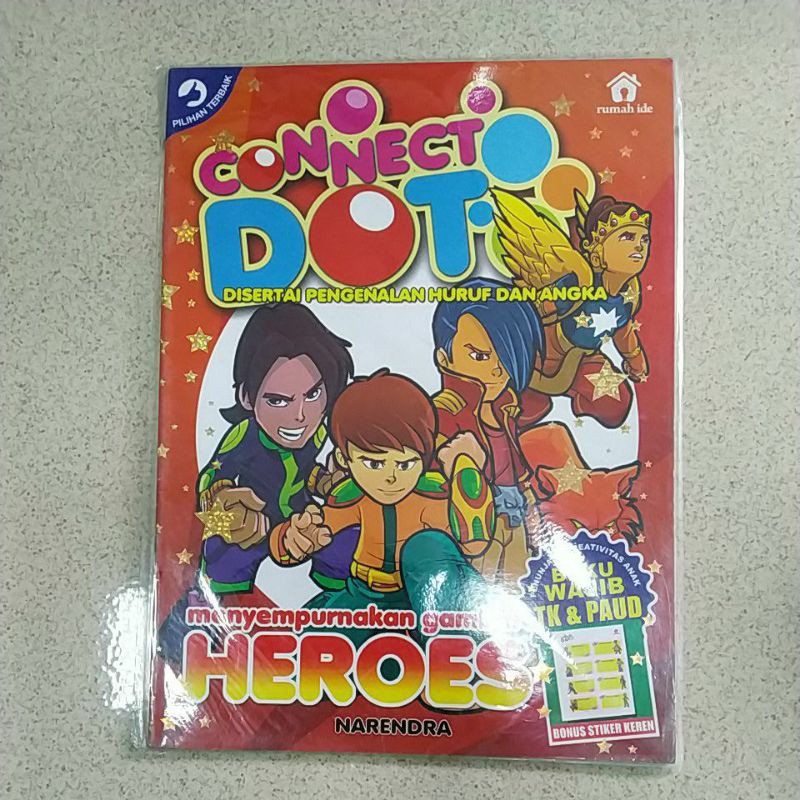 

CONNECT DOT MENYEMPURNAKAN GAMBAR HEROES