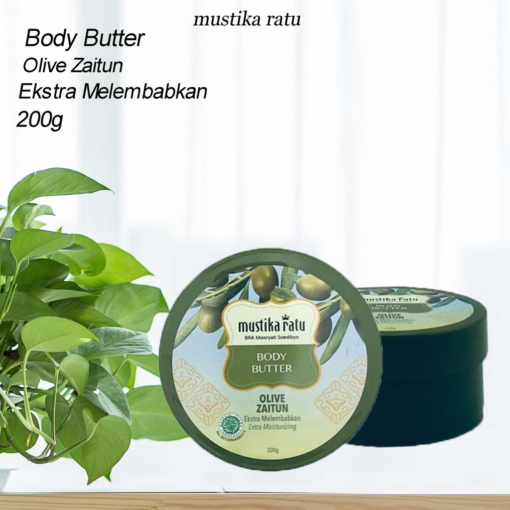 Mustika ratu / Body Butter / Olive Zaitun / 200g